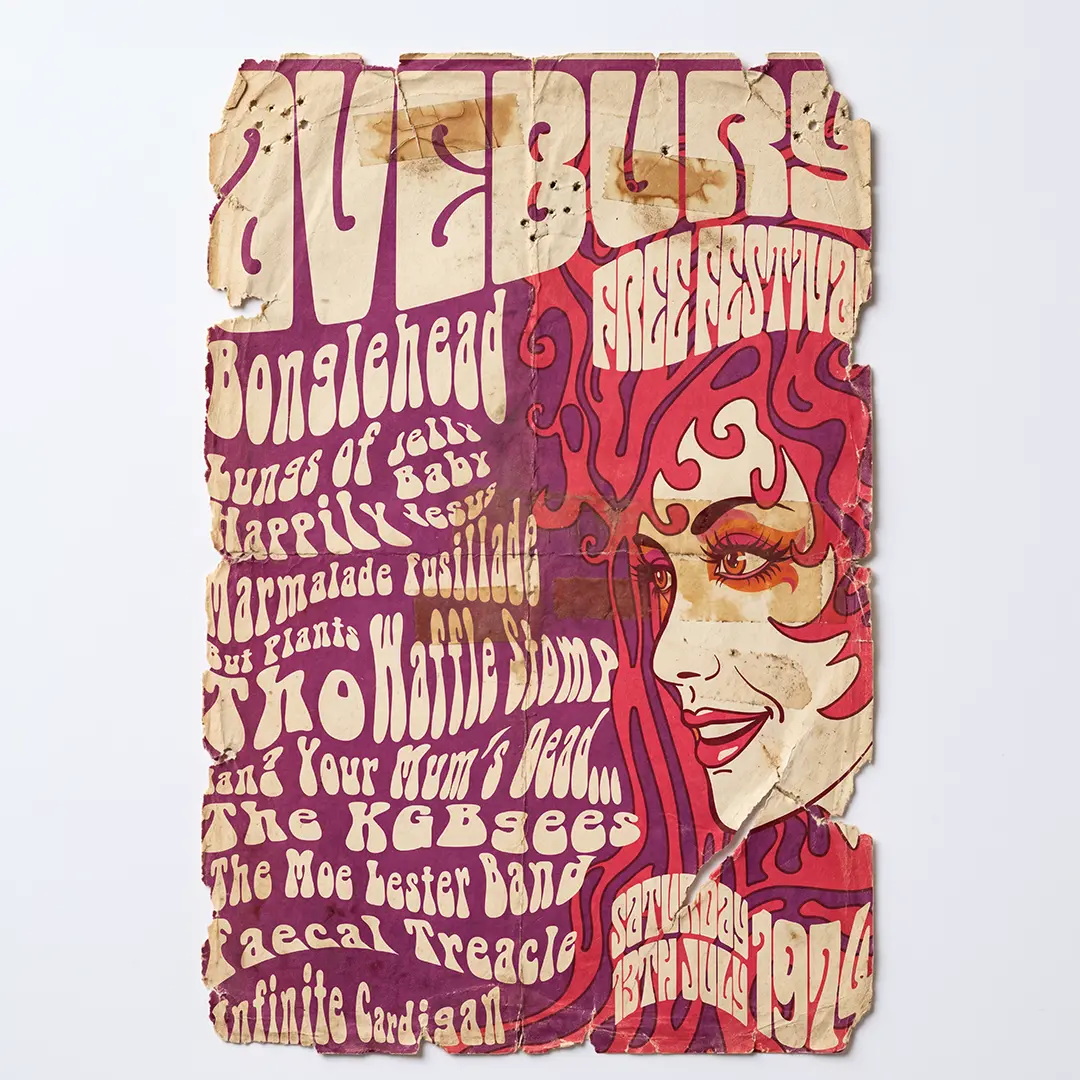 Avebury 1974 Poster