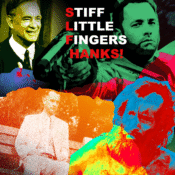 Photoshop composite. Spoof version of the SLF Hanx! album cover, but using various photos of Tom Hanks... You get the idea.