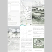 Brochure design for the Long Barrow at All Cannings.