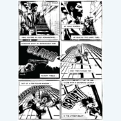 Unused opening page of a FADOOOM! story called DCI Grey.