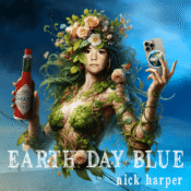 Nick Harper - Earth Day Blue Social Media Post