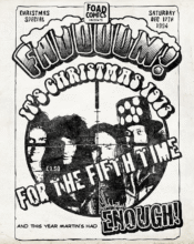 FADOOOM Christmas Special 1994 cover art featuring SLADE