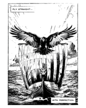 Comic art inspired by song lyrics: The Stranglers - The Raven