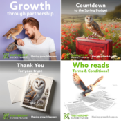 Social media posts for Partnership Invoice Finance