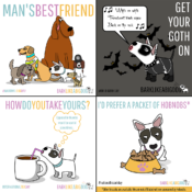 Social media posts for Bark Like a Big Dog